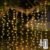 suddus Curtain Lights for Bedroom, 200 Led Hanging String Light Outdoor, Fairy Curtain Lights Indoor for Christmas, Dorm, Wall, Backdrop, Window, Wedding, Party, Birthday Decor, Warm White