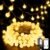 JMEXSUSS 100 LED Connectable Globe String Lights Indoor Bedroom, 33ft Warm White Christmas Lights Plug in with Remote, 8 Modes Hanging Fairy Light Outdoor for Room Classroom Party Spring Home Decor