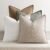 MIULEE Neutral Linen Pillow Covers Pack of 4 Decorative Natural Solid Throw Pillow Covers Soft Accent Boho Farmhouse Couch Pillowcases Modern Spring Home Decors for Living Room Bed Sofa 18×18 Inch
