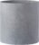 FaithLand 12 Inch Fiberstone Planter – Lightweight Modern Cylinder Plant Pot with Drainage Hole & Plug, Authentic Concrete Look, Gray