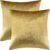 GIGIZAZA Gold Velvet Decorative Throw Pillow Covers,18×18 Pillow Covers for Couch Sofa Bed 2 Pack Soft Cushion Covers