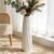 White Ceramic Tall Vase, 17.7″ Large Floor Vase for Pampas Grass, Decorative Flower Vases for Modern Home Decor Living Room Office Bedroom Table Centerpieces Shelf Kitchen Wedding Farmhouse Décor