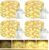 btfarm 4 Pack Fairy Lights Battery Operated with Timer, 16FT 50LED Twinkle String Lights Battery Powered 8 Modes Dimmable, Wire Mini Light Waterproof for Indoor Bedroom Wedding Christmas, Warm White