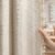 Boho Blackout Curtains 2 Panels 84 Inch for Living Room Bedroom, Beige Linen Texture Farmhouse Curtains with Tassels and Cotton Embroidery Vintage Rustic Western Rod Pocket