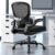 ALLGOD Ergonomic Office Chair, Breathable Mesh Ergonomic Desk Chair with Adjustable Lumbar Support, Flip-up Armrests, Computer Chairs Comfortable for Home, Office, Work, 300lbs, Black, Upgrade