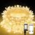 suddus Indoor String Lights with Remote, Warm White Christmas Lights Plug in with Timer, 33ft 100 LED Twinkle Fairy Lights for Bedroom Dorm Xmas Tree Wreath Wedding Garden Party Outdoor Decorations
