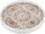 Hanobe Decorative Serving Tray Round: Farmhouse Coffee Table Decor Boho White Mandala Trays for Living Room Kitchen Bathroom Display