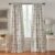 Elrene Home Fashions Brighton Windowpane Plaid Blackout Window Curtain, Living Room and Bedroom Drape with Rod Pocket Tabs, 52″ x 95″, 1 Panel, Black