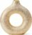 Modern Donut-Shaped Decorative Vases, Handmade Minimalist Boho ins Style, Modern Vase for Home Decor for Wedding Dinner Table Party Living Room Office Bedroom (Gold, Small)