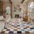 PureCozy Checkered Rug 8×10 for Living Room, Modern Rainbow Shag Rug Washable Non-Slip Large Area Rug Super Soft Indoor Fuzzy Carpet Fluffy Rugs for Bedroom Home Aesthetic Decor