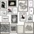 MAZUKO 16 PCS Black and White Home Decor, Eclectic Wall Art, Minimalist Posters for Living Room Aesthetic, Matisse Abstract Gallery Wall Prints for Bedroom, Collage Kit Pictures – UNFRAMED