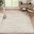 Valenrug Washable Rugs 5×7 – Stain Resistant 5×7 Area Rugs for Living Room, Non Slip Backing Printed Rugs for Bedroom, Folable Machine Washable Area Rug (5’x7′, Beige)