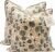Floral Pillow Covers Earth Brown Set of 2 Pillow Covers 20 x 20 inches Farmhouse Pillow Covers for Couch Bed Bedroom Living Throw Pillow Covers Boho Decorative Pillow for Spring