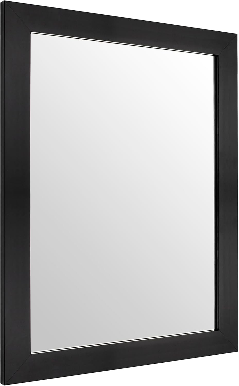 Ruomeng Wall Mirror Rectangle Decorative Mirror 12″ x 16″ for Entryway, Bedroom, Living Room, Black