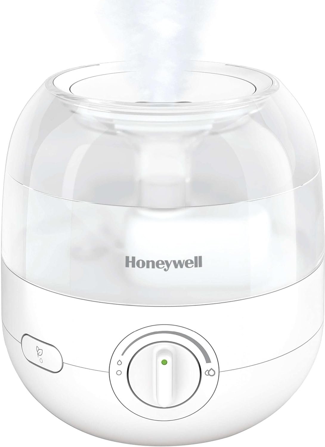 Honeywell Mini Cool Mist humidifier, Easy to Fill and Clean, humidifier for small Bedroom, Kids Rooms, or office. Ultra Quiet Operation and Auto Shut-Off – White, HUL525W