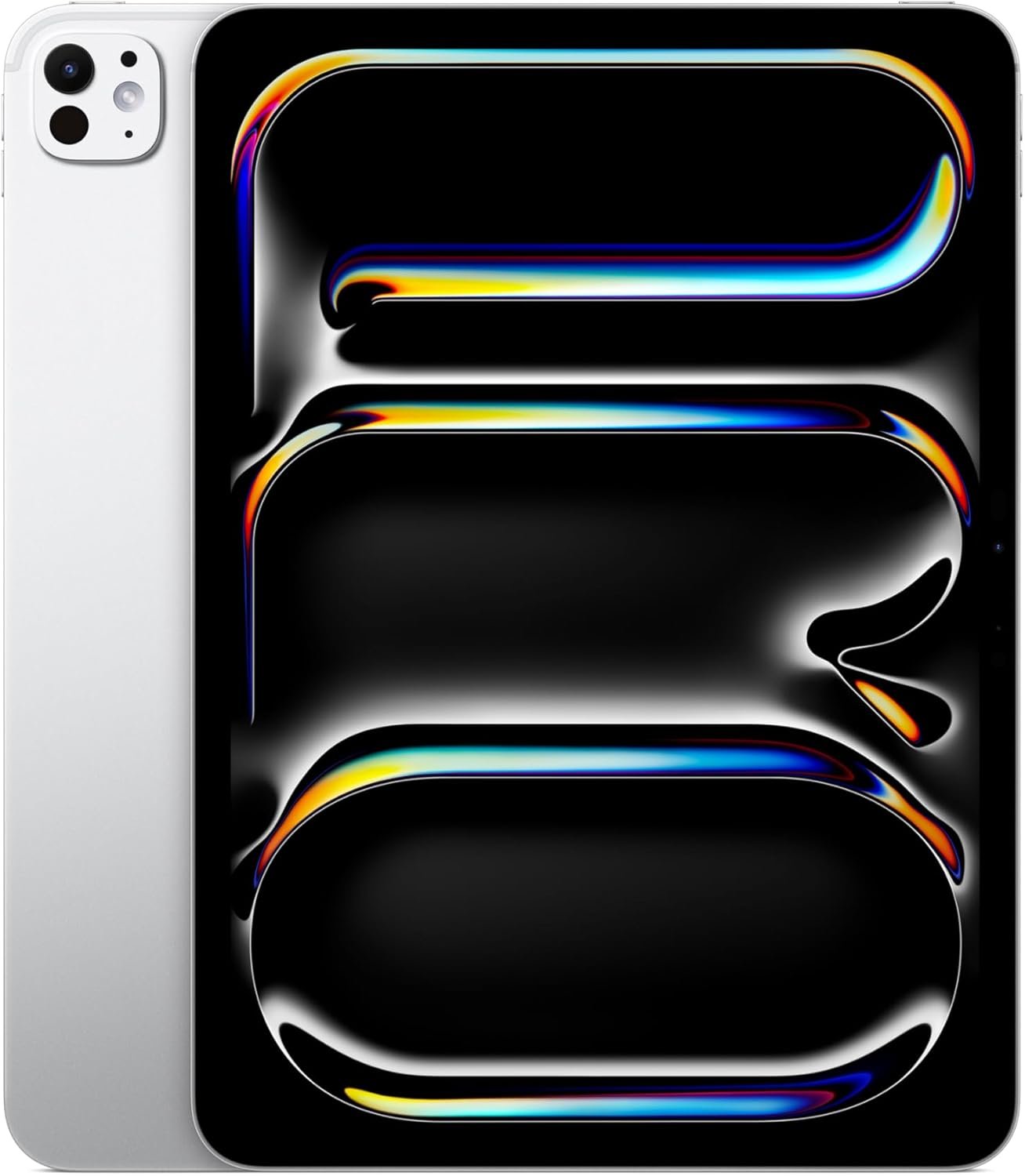 Apple iPad Pro 11-inch (M5): Ultra Retina XDR Display, 256GB, Landscape 12MP Front Camera/12MP Back Camera, LiDAR Scanner, Wi-Fi 7 with Apple N1, Face ID, All-Day Battery Life — Silver