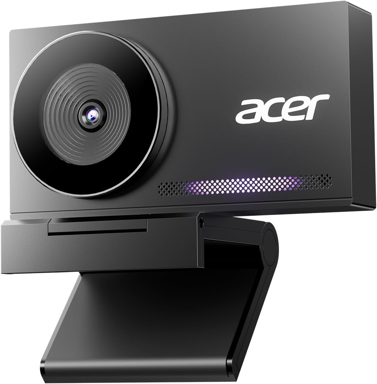 Acer 4K Webcam for PC/Mac with All-Metal Unibody Sculpted, Sony 1/2″ Sensor, PDAF, 2 Noise Reduction Mics, Privacy Cover, Lightweight, Fast Cooling, Streaming Camera for Live Meeting Commerce Gaming
